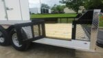 8.5' x 20' White V-Nose Hybrid Enclosed Trailer – Dual 7K Axles - Image 6