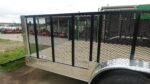 7x20 Black Hybrid Enclosed Trailer ATP Floor (2) 7K Axles - Image 5