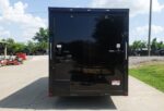 6x12 Enclosed Trailer Black V-Nose Blackout Package 3,500lb Axle Storage - Image 7
