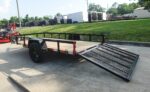 6.4x12 Straight Deck Utility Trailer 3,500lb Axles Tall Gate - Image 7