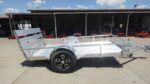 5' x 10' Aluminum Utility Trailer W Gate and Mag Wheels 3500lb Axle - Image 6