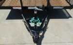 7x16 Dovetail Debris Utility Trailer 2ft Mesh Sides (2) 3500lb Axles 7K GVWR - Image 11
