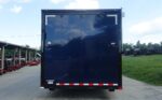 8.5x36 Indigo Blue Blackout Enclosed Trailer Escape Doors E Track Floor (3) 7K Axles 21K GVWR - Image 7