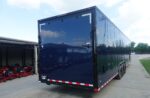 8.5x36 Indigo Blue Blackout Enclosed Trailer Escape Doors E Track Floor (3) 7K Axles 21K GVWR - Image 8