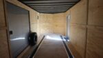 8.5x36 Indigo Blue Blackout Enclosed Trailer Escape Doors E Track Floor (3) 7K Axles 21K GVWR - Image 23