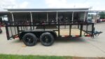 6.4x14 Dovetail Utility Trailer with 2ft Mesh Sides (2) 3500lb Axle - Image 5