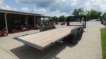 7x20 Gooseneck Tilt Car Hauler Trailer (2) 7K Drop Axles with Brakes 14K GVWR - Image 6