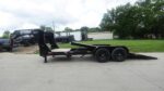 7x20 Gooseneck Tilt Car Hauler Trailer (2) 7K Drop Axles with Brakes 14K GVWR - Image 10