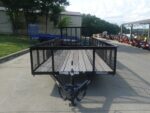 6.4x18 Utility Trailer with 2FT Mesh Sides & Gate (2) 3,500LB Axles GVWR 7K - Image 2