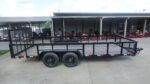 6.4x18 Utility Trailer with 2FT Mesh Sides & Gate (2) 3,500LB Axles GVWR 7K - Image 4