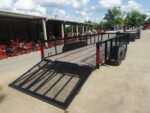 6.4x18 Utility Trailer with 2FT Mesh Sides & Gate (2) 3,500LB Axles GVWR 7K - Image 11