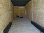 8.5x30 Black Enclosed 2-5200lb Axles 9' Interior Height with Winch - Image 35