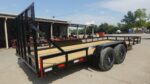 7x20 Heavy Duty Straight Deck Utility Trailer (2) 5,200lb Axles with Brakes 10K GVWR - Image 9