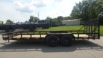 7x20 Heavy Duty Straight Deck Utility Trailer (2) 5,200lb Axles with Brakes 10K GVWR - Image 6