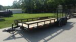 7x20 Heavy Duty Straight Deck Utility Trailer (2) 5,200lb Axles with Brakes 10K GVWR - Image 3