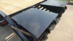 7x20 Equipment Trailer Dovetail (2) 7,000LB Axles with King Kong Ramps - Image 14