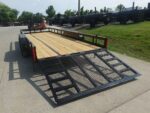 7x20 Heavy Duty Straight Deck Utility Trailer (2) 5,200lb Axles with Brakes 10K GVWR - Image 11