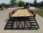 7x20 Heavy Duty Straight Deck Utility Trailer (2) 5,200lb Axles with Brakes 10K GVWR - Image 12