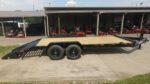 7x20 Equipment Trailer Dovetail (2) 7,000LB Axles with King Kong Ramps - Image 6