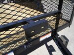 6.4x12 Dovetail Utility Trailer with 2ft Mesh Sides (2) 3,500lb Axles 7K GVWR - Image 8
