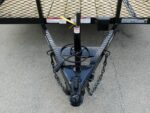 7x20 Dovetail Utility Trailer 2ft Mesh Side with Side Gate (2) 3,500lb Axles - Image 9
