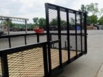 7x20 Dovetail Utility Trailer 2ft Mesh Side with Side Gate (2) 3,500lb Axles - Image 21