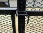 7x20 Dovetail Utility Trailer 2ft Mesh Side with Side Gate (2) 3,500lb Axles - Image 22