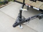 6.4x20 Utility Trailer with Side Gate and 18" Mesh (2) 3,500lb Axles - Image 9