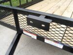 6.4x20 Utility Trailer with Side Gate and 18" Mesh (2) 3,500lb Axles - Image 10