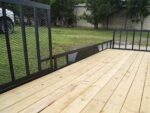 6.4x20 Utility Trailer with Side Gate and 18" Mesh (2) 3,500lb Axles - Image 12