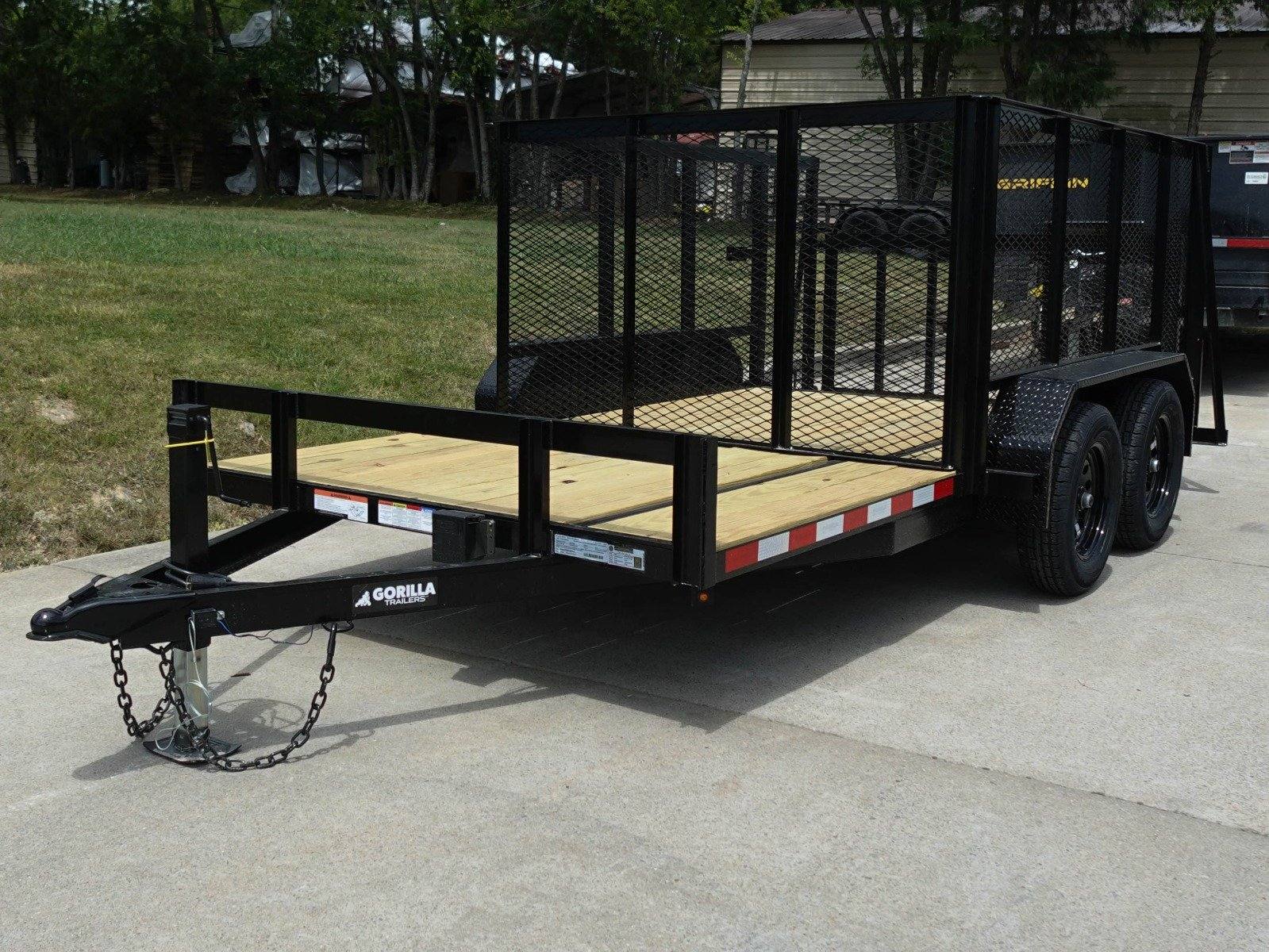 dsc00756-3.jpg 6.4x14 Dovetail Utility Open Deck Trailer (2) 3500 Axles Porta Potty and Portable Restroom - Image 1