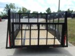 6.4x14 Dovetail Utility Open Deck Trailer (2) 3500 Axles Porta Potty and Portable Restroom - Image 5