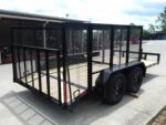6.4x14 Dovetail Utility Open Deck Trailer (2) 3500 Axles Porta Potty and Portable Restroom - Image 6