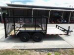 6.4x14 Dovetail Utility Open Deck Trailer (2) 3500 Axles Porta Potty and Portable Restroom - Image 7