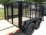 6.4x14 Dovetail Utility Open Deck Trailer (2) 3500 Axles Porta Potty and Portable Restroom - Image 11