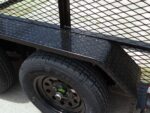 6.4x14 Dovetail Utility Open Deck Trailer (2) 3500 Axles Porta Potty and Portable Restroom - Image 14