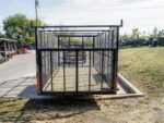 7x18 Tandem axle 2-3500lb Utility Trailer 6ft Mesh Sides with Ladder Racks 7K GVWR - Image 5