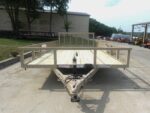 7x14 Straight Deck Tube Top Utility Trailer (2) 3,500lb Axles - Image 2