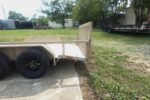 7x14 Straight Deck Tube Top Utility Trailer (2) 3,500lb Axles - Image 5