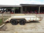 7x14 Straight Deck Tube Top Utility Trailer (2) 3,500lb Axles - Image 8