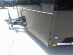 8.5x18 Black V-Nose Enclosed Trailer with Blackout Package (2) 3,500lb Axles - Image 10