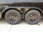 8.5x18 Black V-Nose Enclosed Trailer with Blackout Package (2) 3,500lb Axles - Image 11