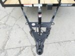 6.4x12 Straight Deck Utility Trailer 6ft Ladder Racks (2) 3500lb Axles - Image 5