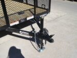 6.4x12 Dovetail Utility Trailer 2ft Mesh Side 3,500lb Axle - Image 10