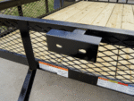 6.4x12 Dovetail Utility Trailer with 1ft Mesh Sides 3,500lb Axle - Image 11