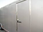 8.5x32 Silver Enclosed Car Hauler Trailer With Ramp and side door (3) 7K Axles 21k GVWR - Image 19