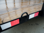 6.4x14 Dovetail Utility Trailer with 4ft Rails (2) 3500lb Axles - Image 12