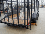 6.4x14 Dovetail Utility Trailer with 4ft Rails (2) 3500lb Axles - Image 13