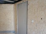 6' X 12' White Enclosed V-Nose Trailer with Diamond Plate Floor Storage - Image 20