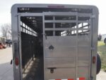 24ft Charcoal Gooseneck Livestock Trailer (2) 7K Axles - Image 19